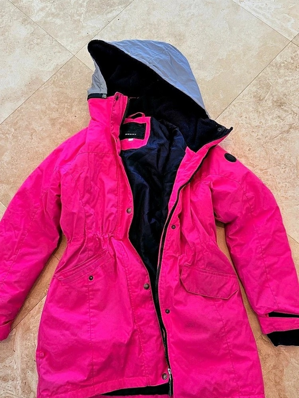 Kerry Pink Ski Jacket Size 152